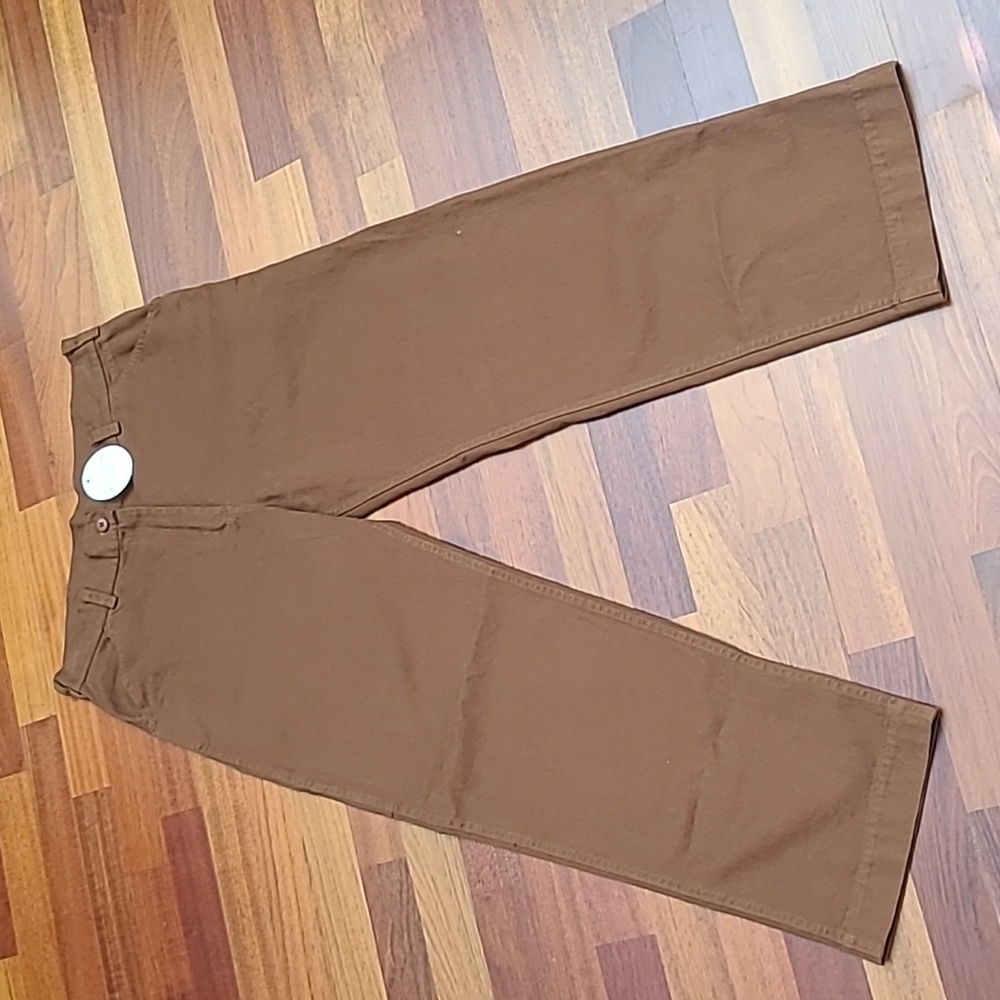 Ali Golden Painter Pant -Copper Womens L Pima Cotton New With Tags - Picture 4 of 7